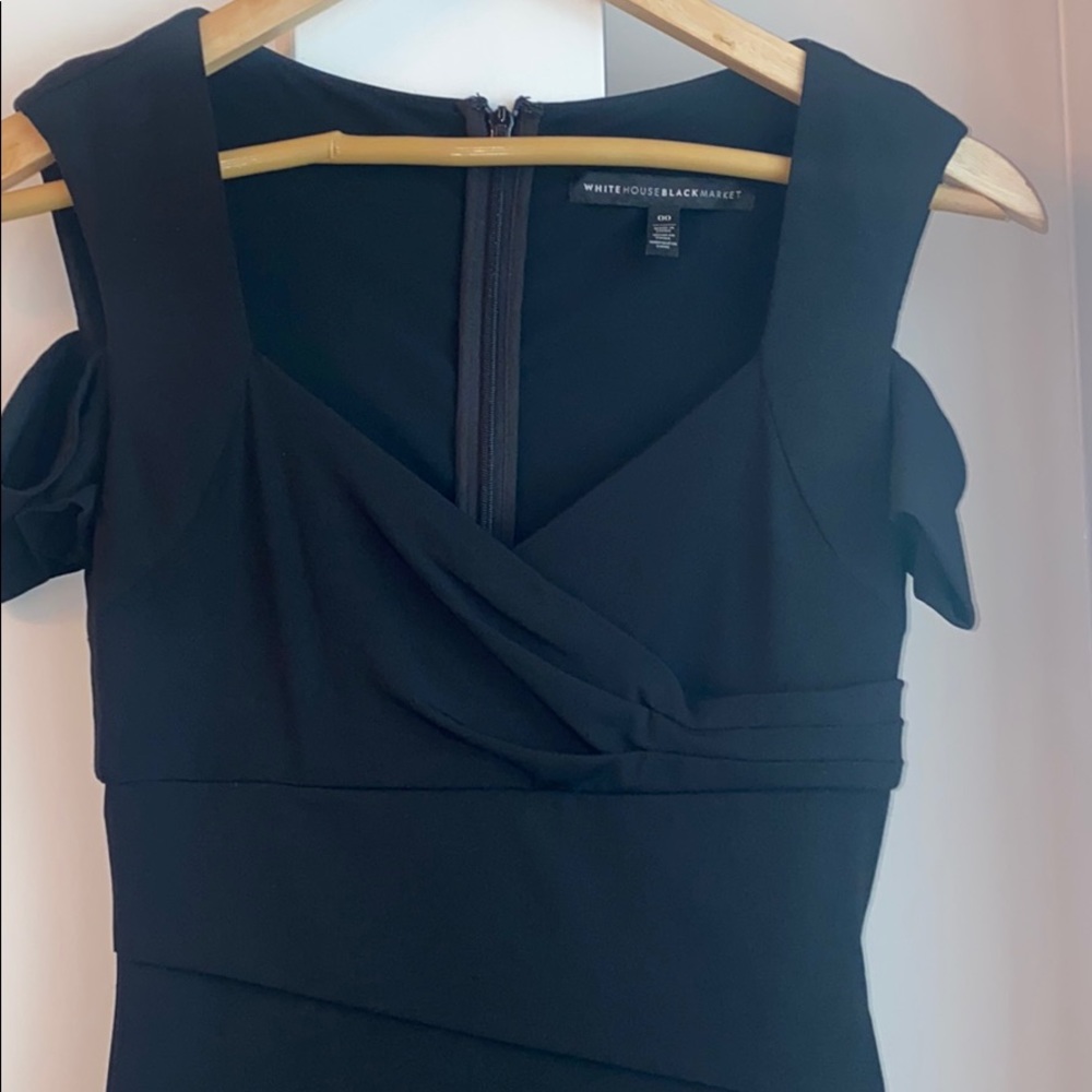 Black cocktail dress